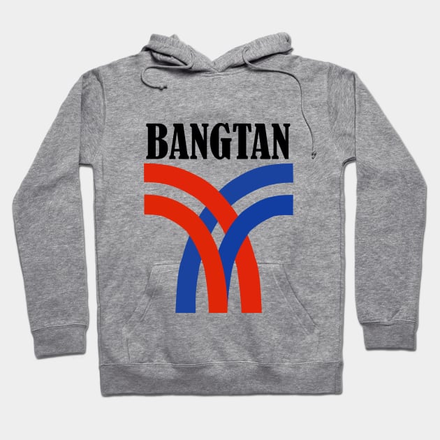 BTS Bangtan skytrain Hoodie by BTSKingdom